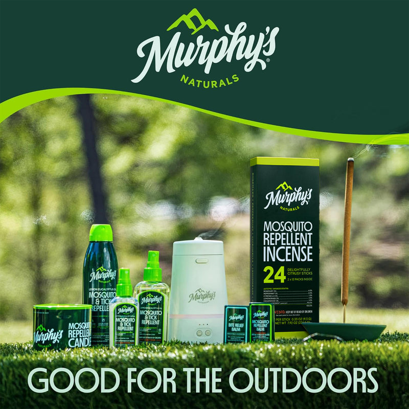Murphy's Naturals Mosquito Repellent Candle Refills – 9oz, DEET-Free, 2-Pack
