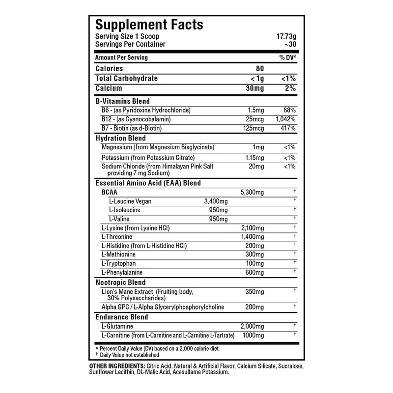 ALLMAX MUSCLEAA Xtreme Lime Margarita – 532 g Powder | EAAs, BCAAs & Hydration • Up to 30 Servings
