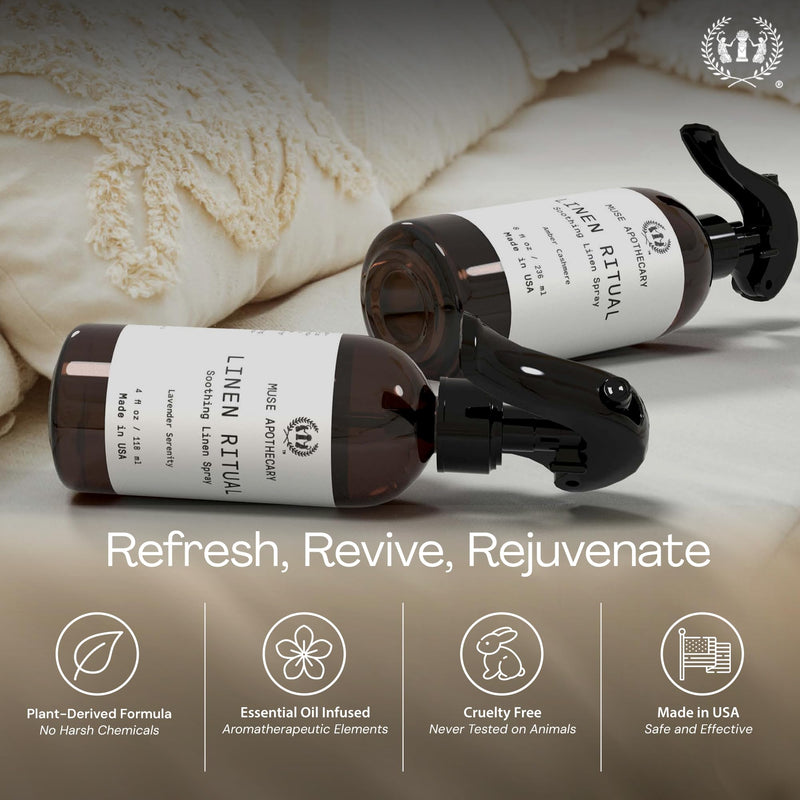 Muse Apothecary Linen Ritual Linen Spray – Lavender Serenity