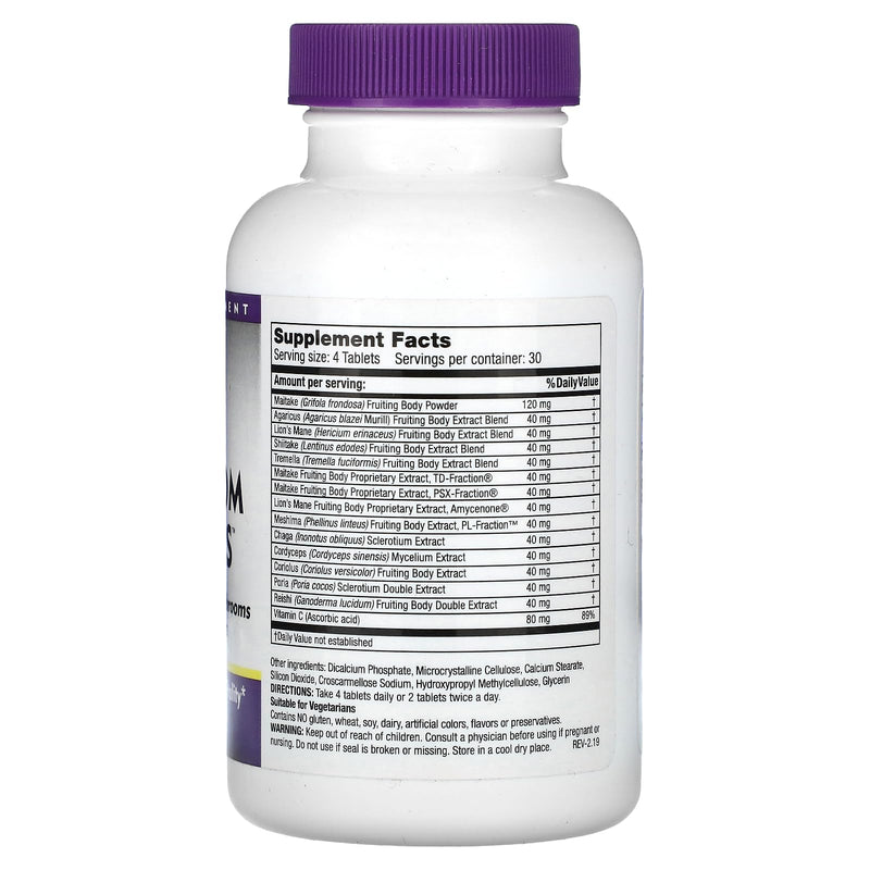 Mushroom Wisdom Mushroom Emperors - 120 Count | Health & Vitality