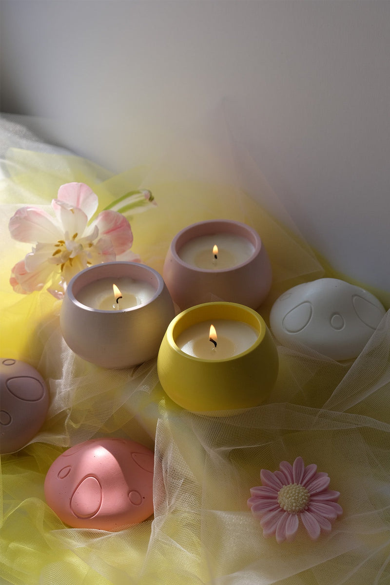 Mushroom Scented Candle - Handmade Jar