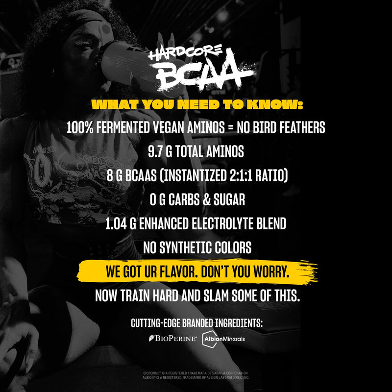 Mutant Hardcore BCAA – Hydration & Recovery | 30 Servings, Fruit Punch