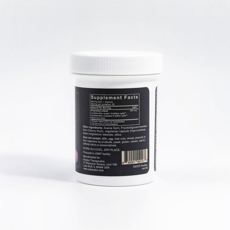 MyCrispatus Probiotic – High-CFU L. crispatus & L. reuteri LRDR + HA – 30 Veg Caps