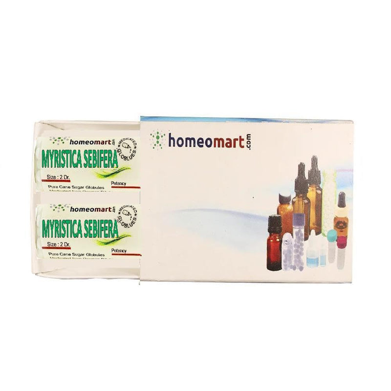 Myristica Sebifera Homeopathy Pellets 6C Potency - Pack of 2 | HomeoMart