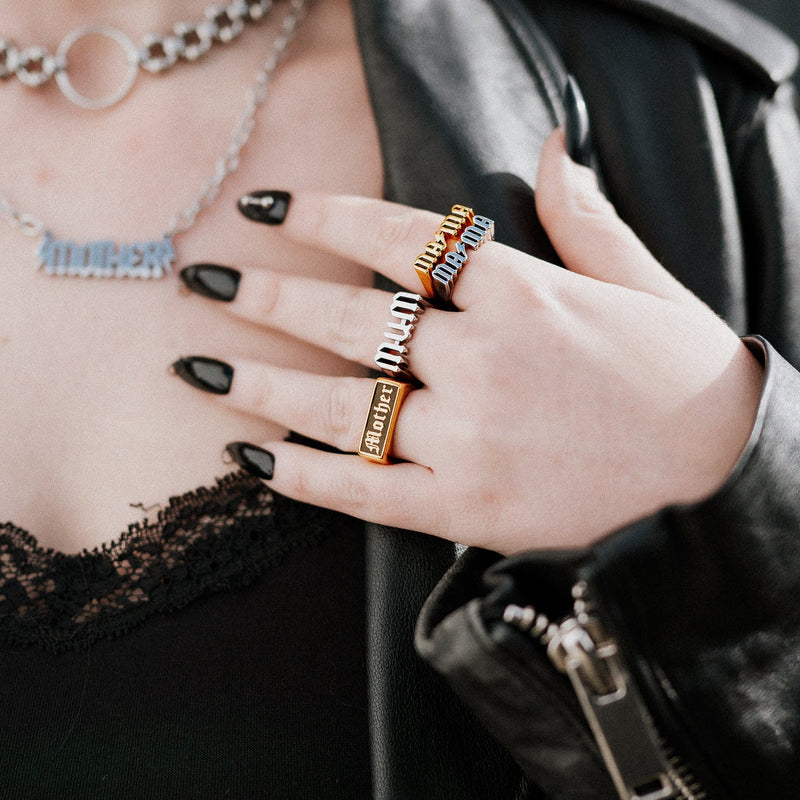 Mum Gold Ring
