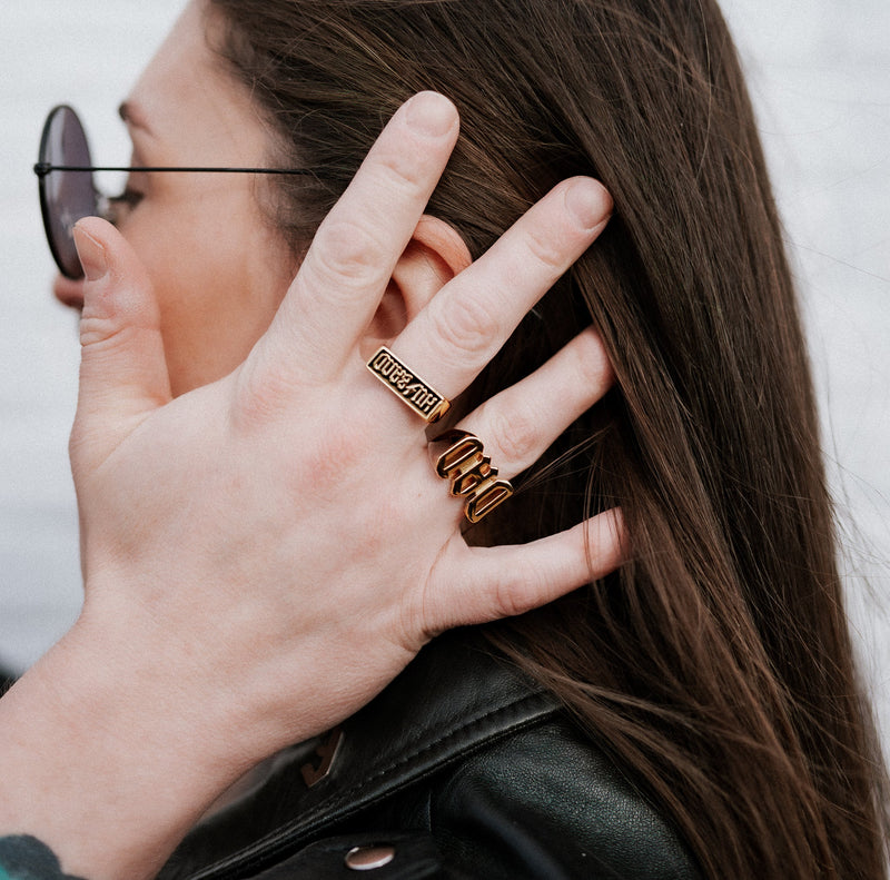 Dad Gold Ring