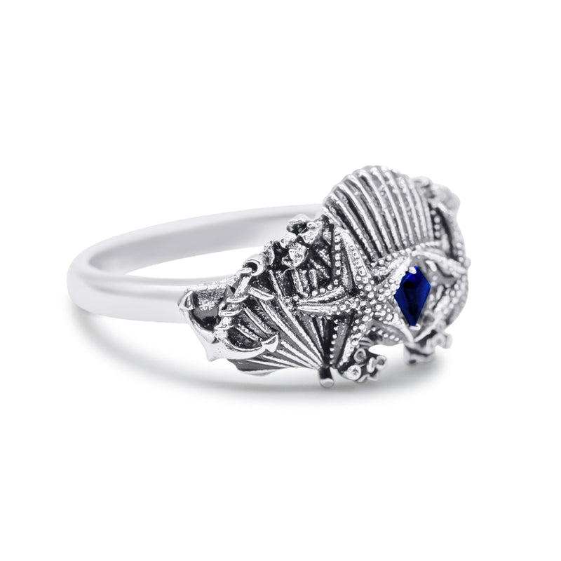 Sovereign Of The Sea Blue Stone Ring