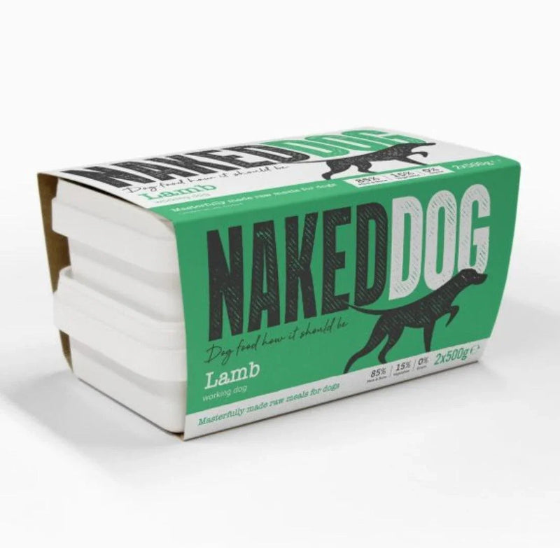 Naked Dog Original 85/15 Lamb 2x500g