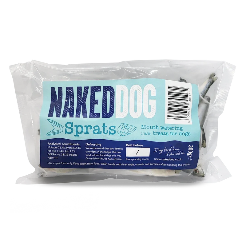 Naked Dog Raw Treat Sprats