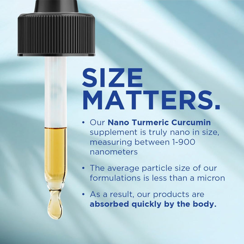 Nano Turmeric Curcumin - Highly Bioavailable Nano Liquid (30 ml) | Organic Vegan Non-GMO