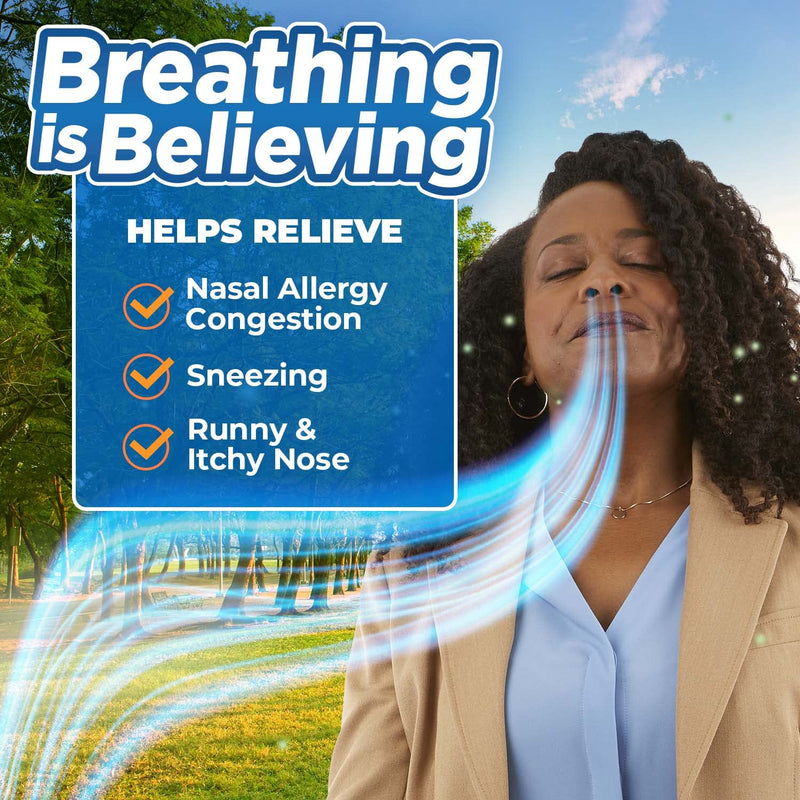 Nasacort 24HR Allergy Nasal Spray for Adults – Non-Drowsy, Alcohol-Free (60 Sprays)