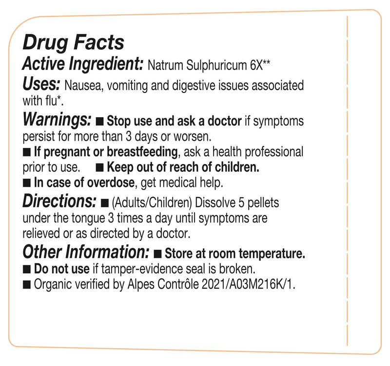 Natrum Sulphuricum 6X | OLLOIS Organic & Vegan Cell Salt # 11 (Pack of 3)