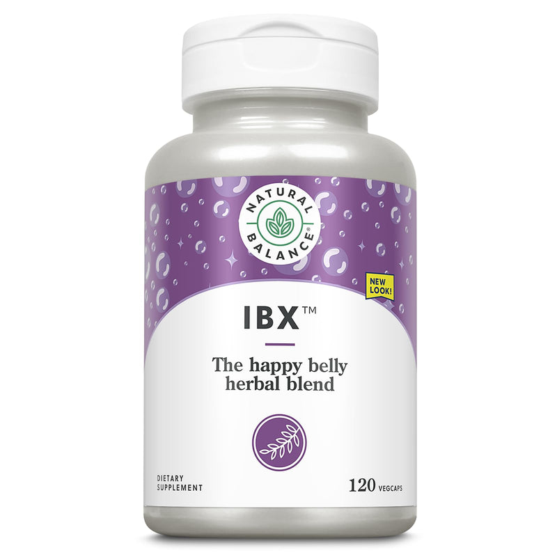 Natural Balance IBX Soothing Bowel Formula - Digestive Support - 120 Veggie Caps