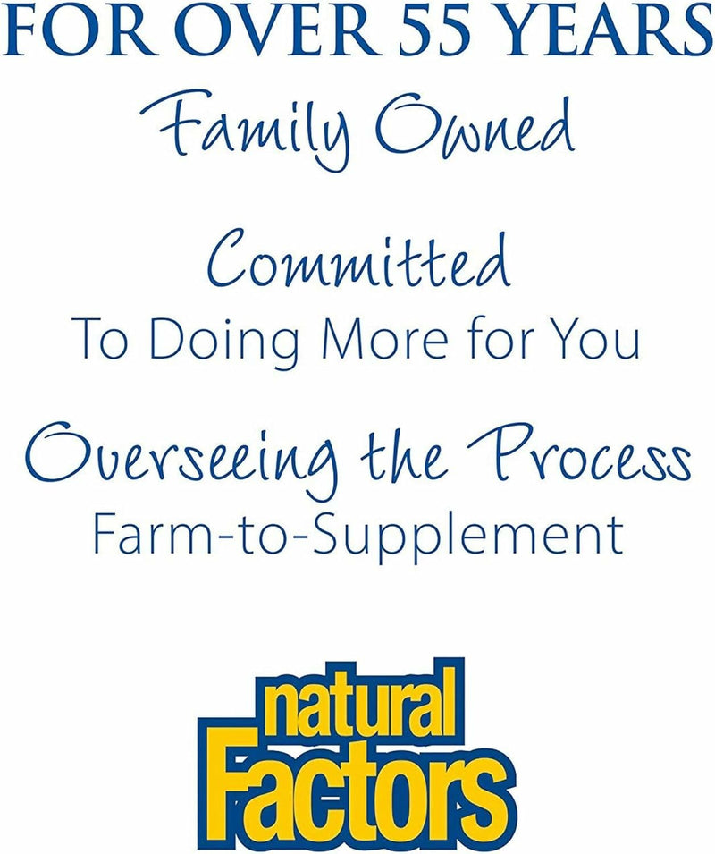 NATURAL FACTORS Wild Alask Salmon Oil 90 CT | Omega-3 Softgels