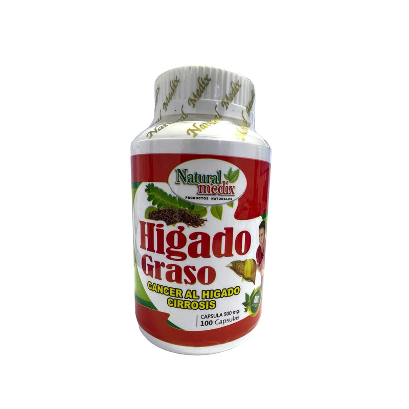 Natural Medix Fatty Liver Herbal Supplement with Artichoke, Dragon's Blood & Boldo – 100 Capsules | Liver Support