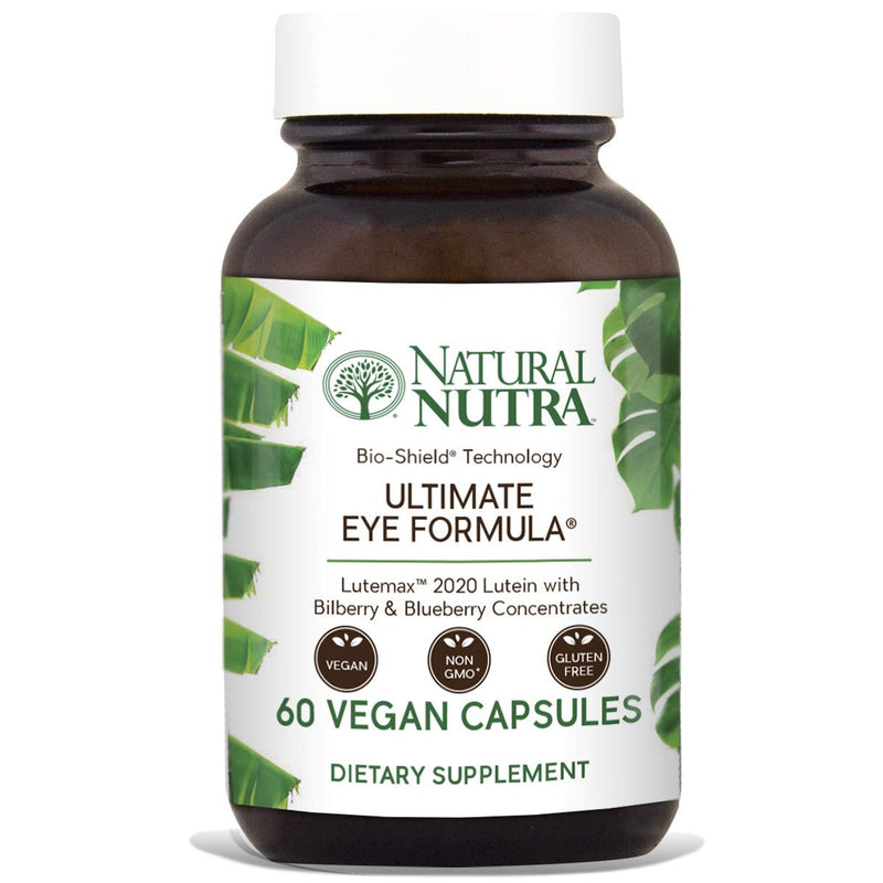 Natural Nutra Eye Health - Bilberry & Blueberry for Day & Night Vision