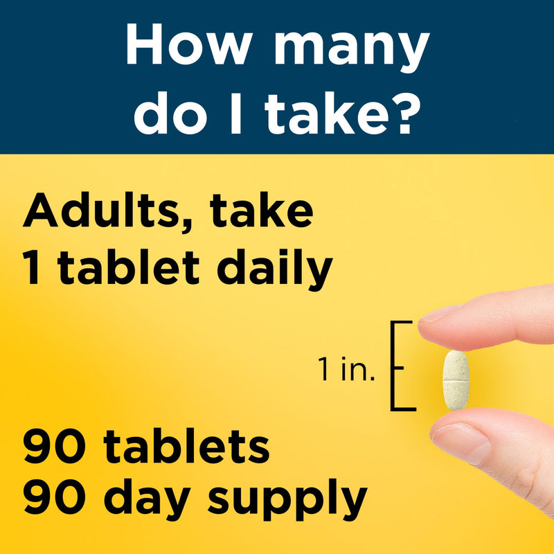 Nature Made Multivitamin For Him – No Iron, 90 Tablets, 90-Day Supply
