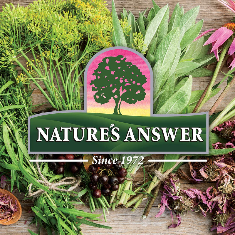 Nature's Answer Ashwagandha Root - Immune Support & Stress Adaptogen | Gluten-Free, Alcohol-Free & Vegan 2oz