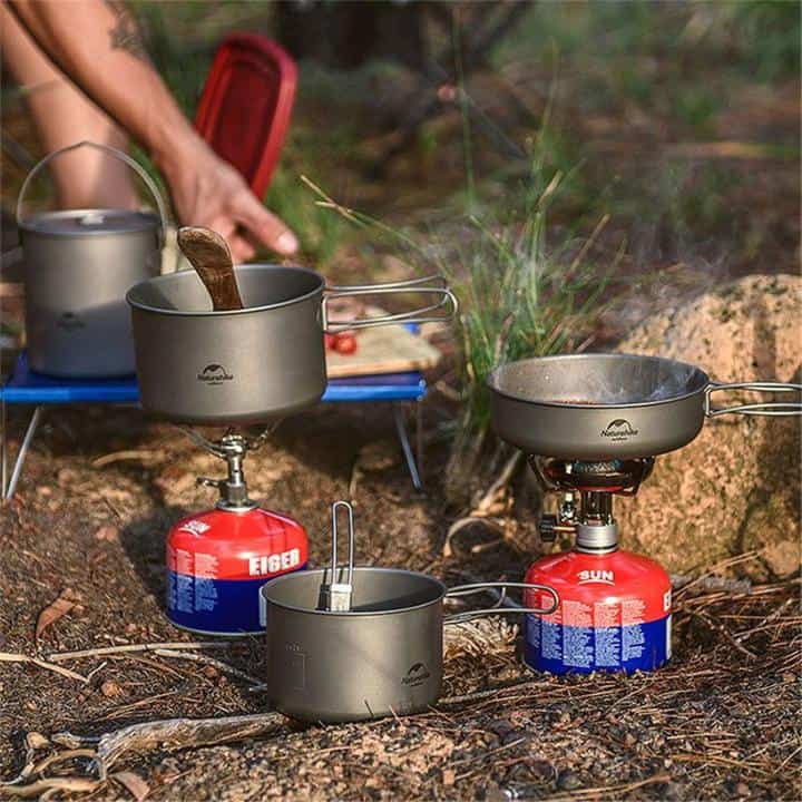 Naturehike Titanium Lightweight Cookware