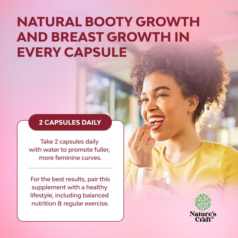 Natures Craft G Curve Horny Goat Weed for Women - Invigorating Feminine Blend