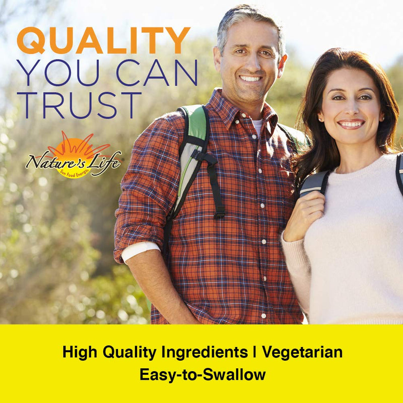 Nature's Life Vitamin K 1000mcg (Phylloquinone K-1) – Bone Health & Cardiovascular Support | 50CT