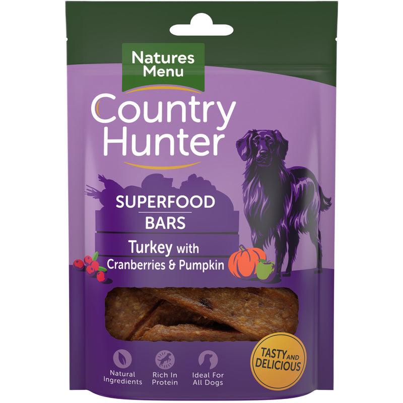 Natures Menu Country Hunter Superfood Trky 7x100g