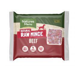 Natures Menu Just Beef 400g Mince - Case of 12
