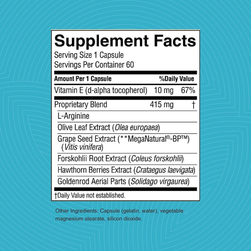 Nature's Sunshine Blood Pressurex 60 Capsules – Supports Normal Blood Pressure Range
