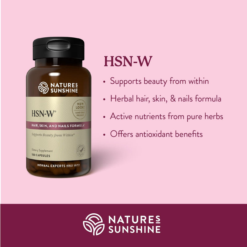 Nature's Sunshine HSN-W 100 Capsules | Premium Herbal Vitamin