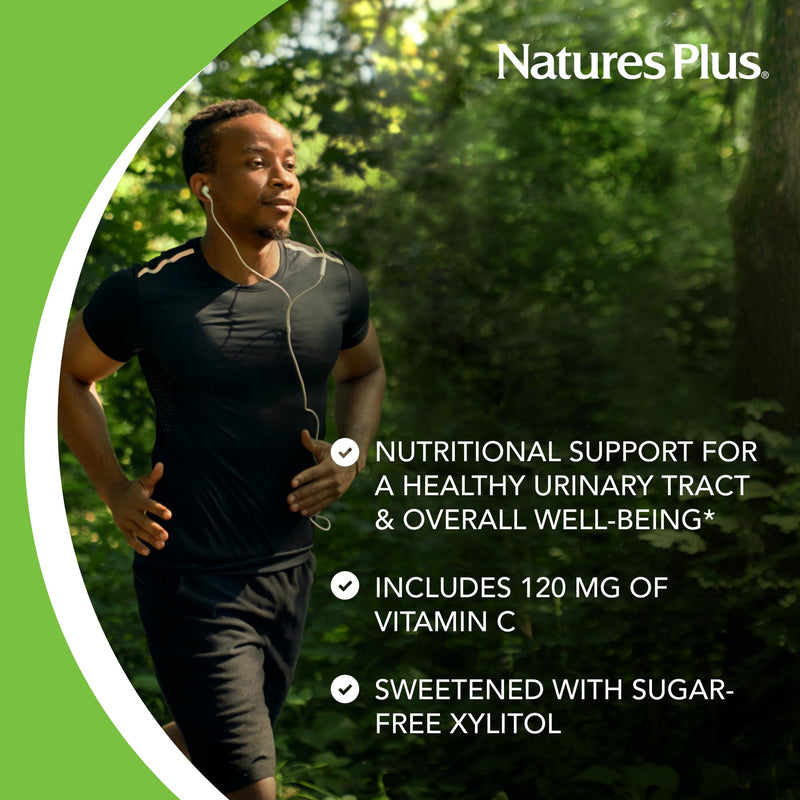 Natures Plus Ultra Chewable Cranberry Love Berries - 400 mg Cranberry + 120 mg Vitamin C, 180 Vegetarian Tablets | 90 Servings | Non-GMO & Gluten-Free