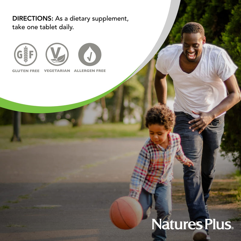 Natures Plus Vitamin B2 (Riboflavin) 100 mg – 90 Vegetarian Tablets