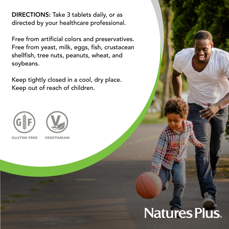 Nature’sPlus GI Natural Total Digestive Wellness – 90 Bi-Layered Tablets (Pack of 2) | Probiotics, Prebiotics, Enzymes + L-Glutamine | Gluten Free