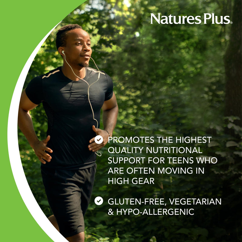 NaturesPlus Source of Life No Iron – Gluten-Free Vegetarian Multivitamin, 2-Pack (120 Servings)