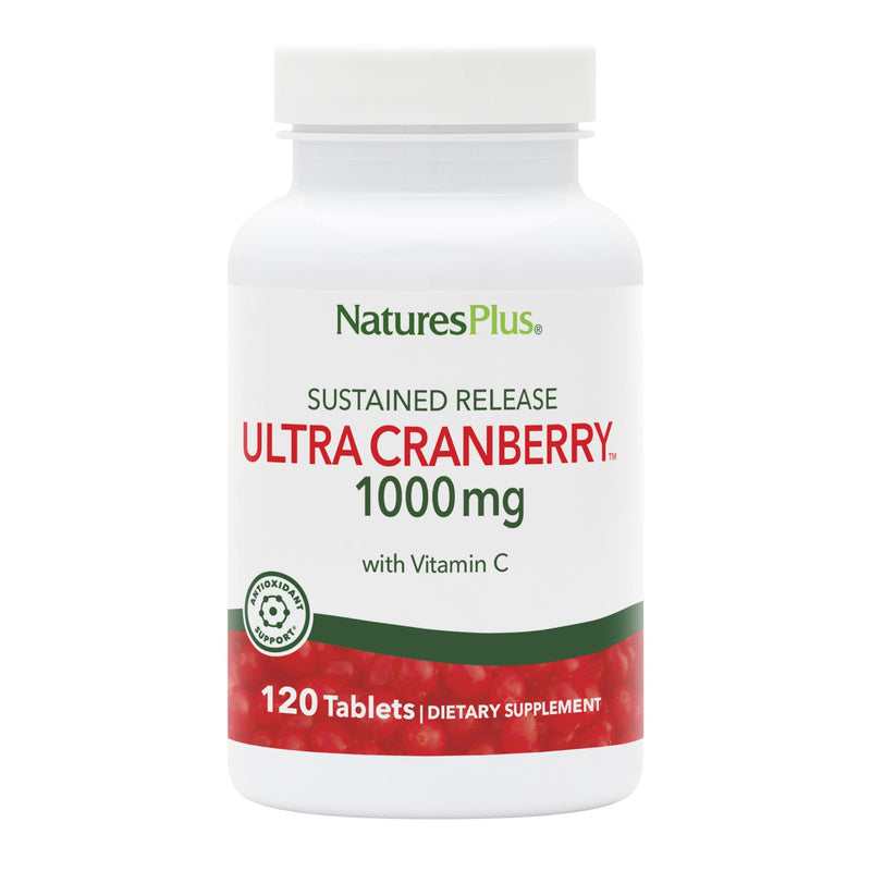 NaturesPlus Ultra Cranberry 1000mg – 120 Tablets | Vegetarian & Gluten Free
