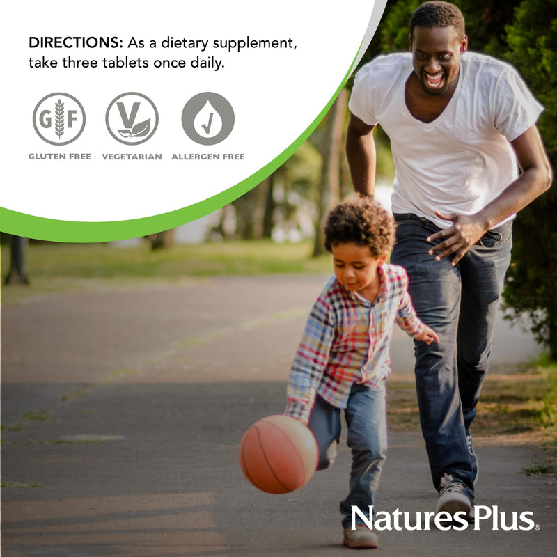 NaturesPlus Ultra Source of Life Multivitamin – 180 Tablets | Immune Health, Energy & Vitamin D3