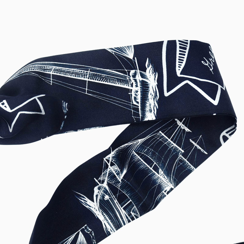 Nautical Twill Silk Chain