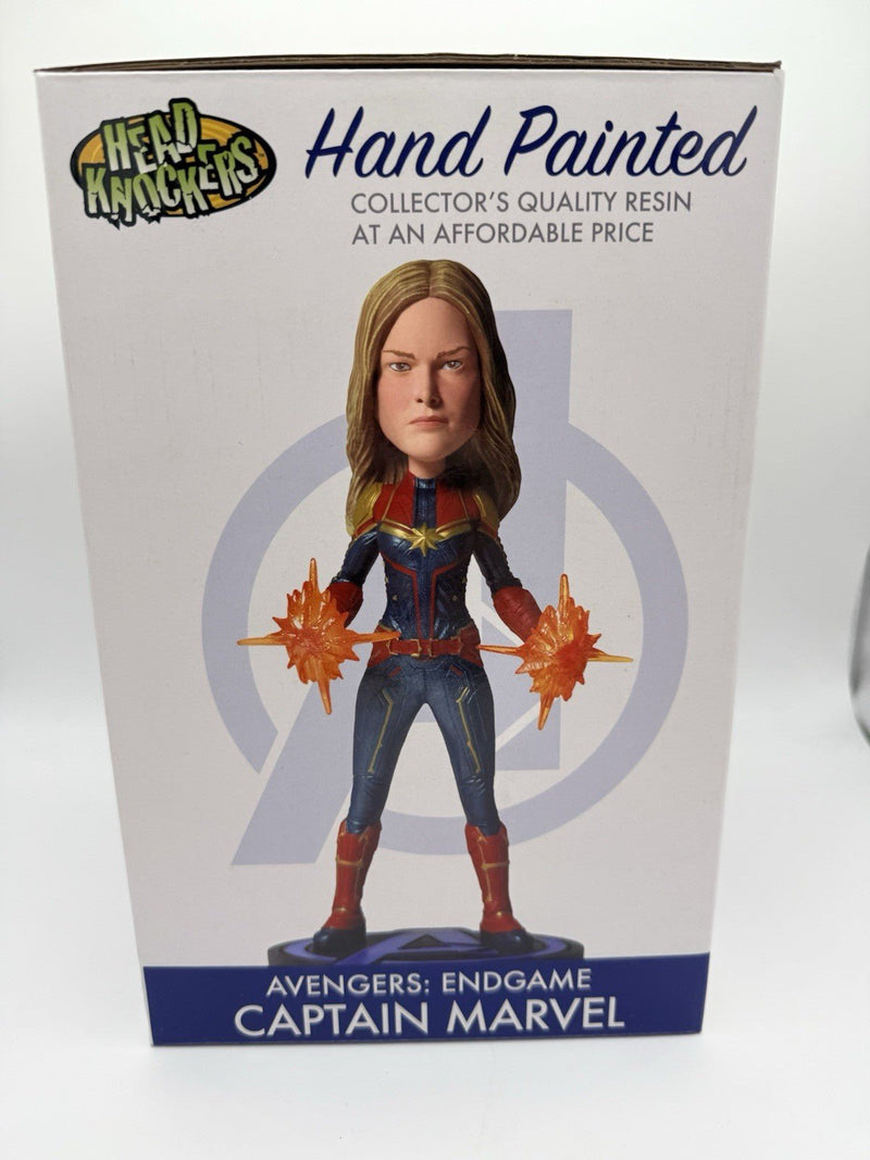 NECA: AVENGERS 4 - CAPTAIN MARVEL HEAD KNOCKER