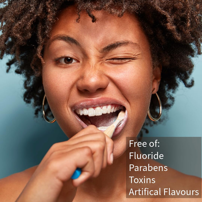 Nelson Naturals Spearmint Fluoride Free Toothpaste 3.3 oz – Zero Waste & Cruelty-Free
