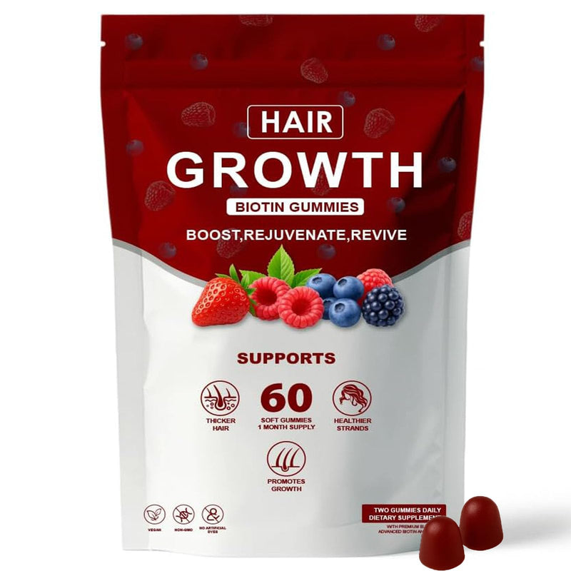 Neonomicon Lumin Hair Growth Gummies – Biotin, Vitamin C & E, Rosemary, Saw Palmetto | 60 Gummies