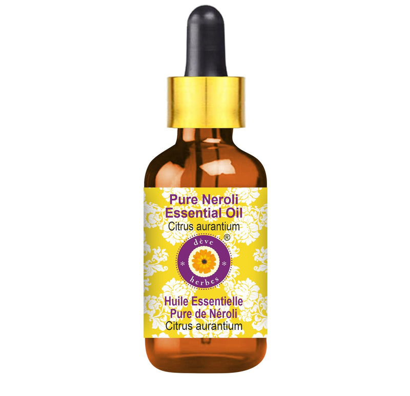 Deve Herbes Neroli Essential Oil (Citrus aurantium) 15ml Steam Distilled