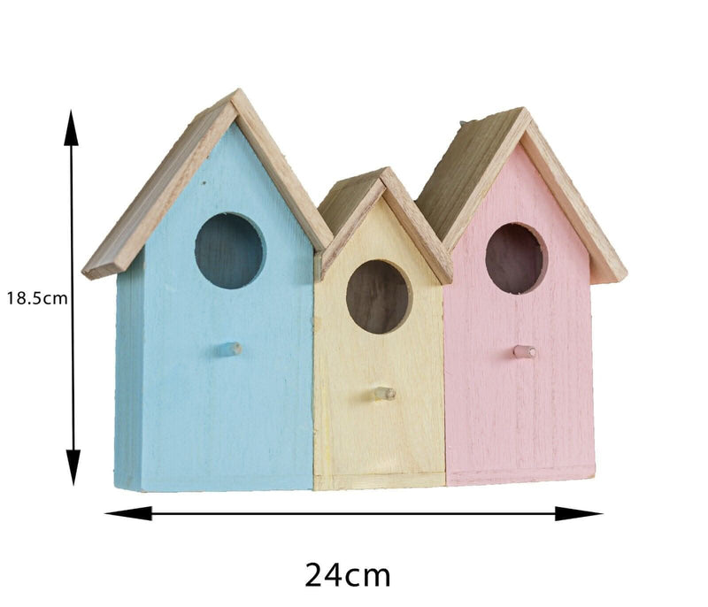 3 in 1 Garden Bird House Feeder & Nesting Box