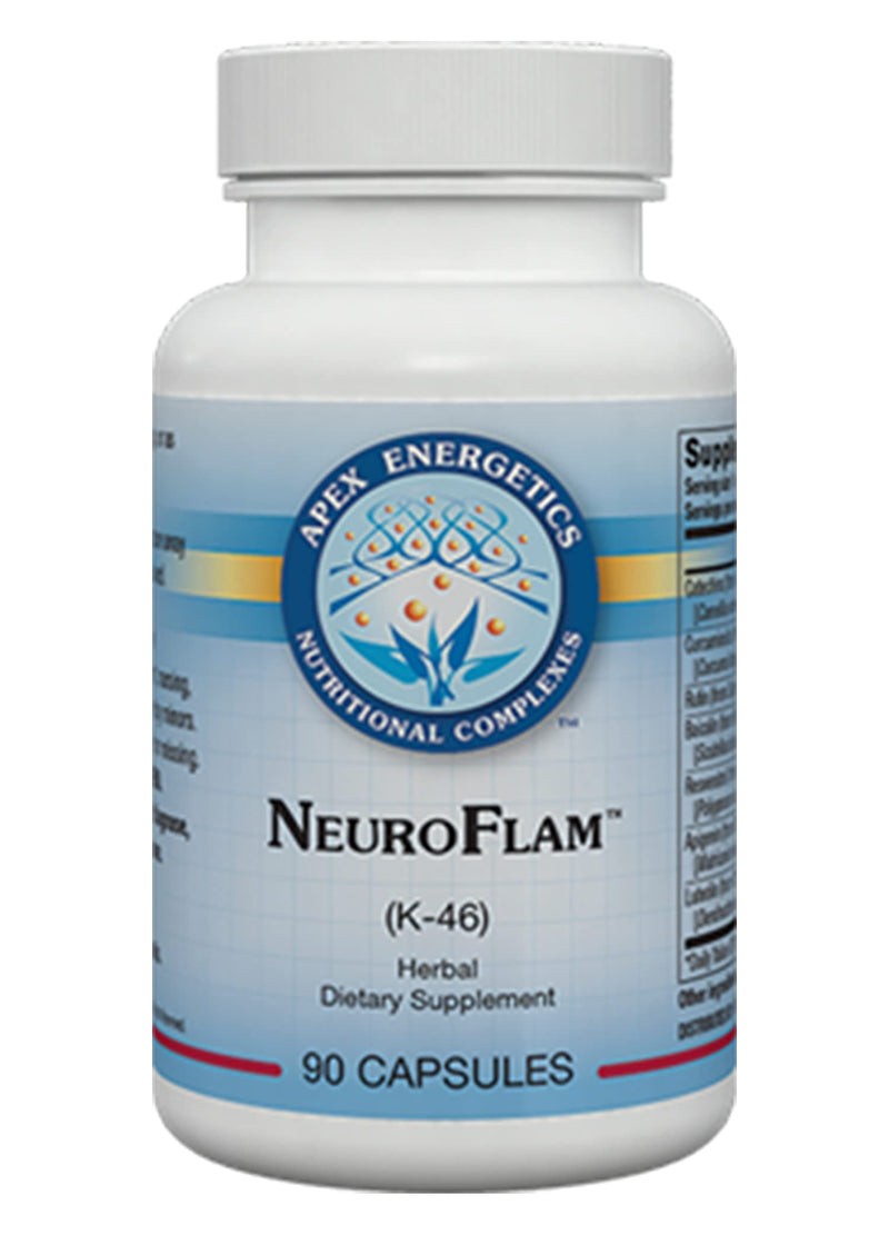 Apex Energetics NeuroFlam (K-46) 90 Capsules by Sittiyakul – Immune-Neutral Brain Support