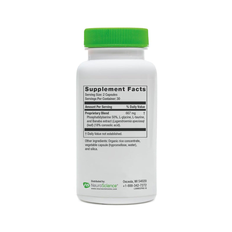 NeuroScience Neuro Adrenal Support – Calm Sleep, Immune Support & Cortisol Balance (60 Caps)