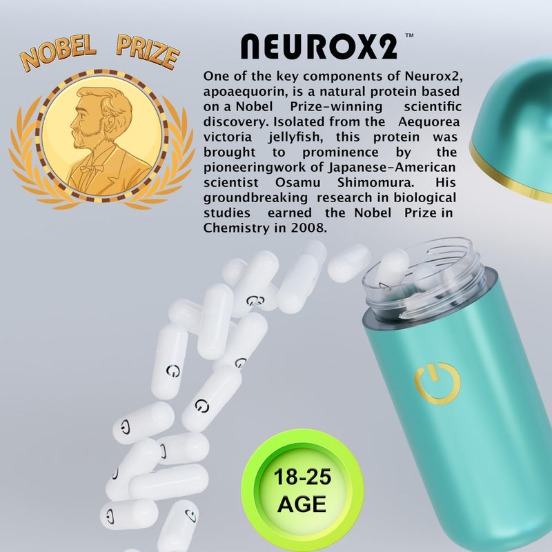 NEUROX2 – Brain Health Nootropic for Ages 18-25 | 30 Count | Caffeine-Free