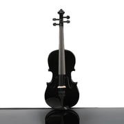 New 3/4 Acoustic Violin Case Bow Rosin Black - InStock