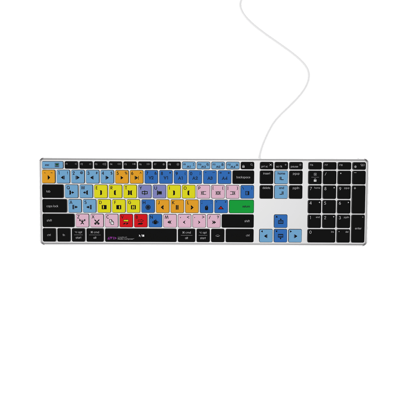 NEW Media Composer Keyboard | Backlit & Wireless | Mac and PC