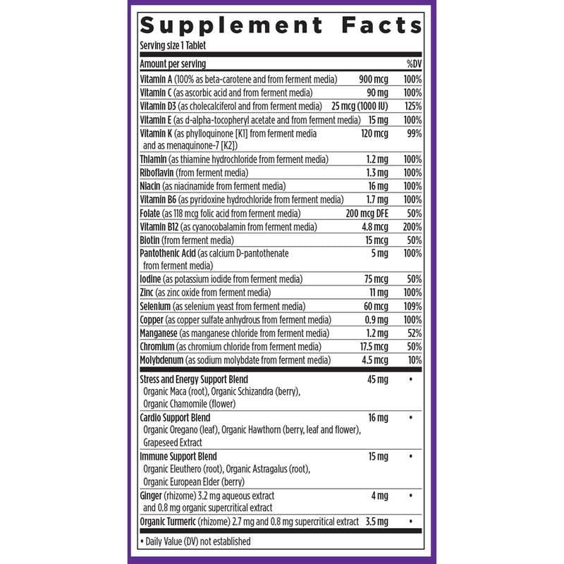 New Chapter Men's Multivitamin - One Daily, Fermented & Immune Support