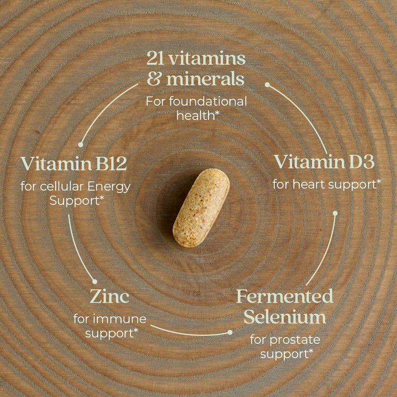 New Chapter Men's Multivitamin - One Daily, Fermented & Immune Support