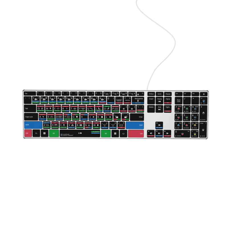 NEW Davinci Resolve Keyboard | Backlit & Wireless | Mac and PC