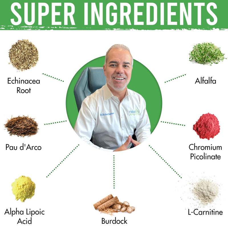 New Life Formula 1D Blood Sugar Formula | Herbal Immunity & Wellness Supplement